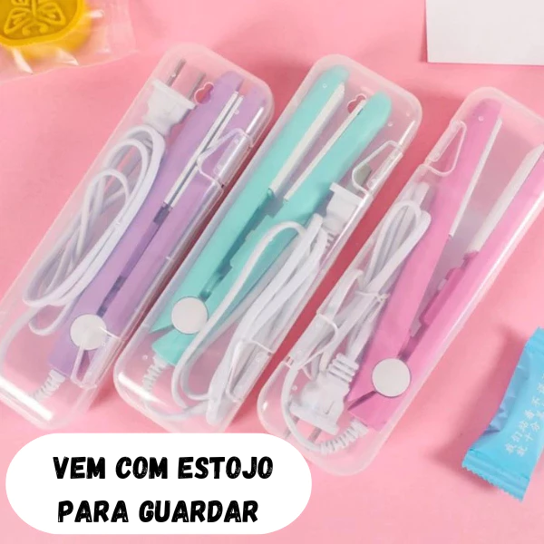 Mini seladora portátil manual estilo chapinha, para selar geladinhos e outras embalagens de alimentos bivolt 110 e 220v - Imagem 4